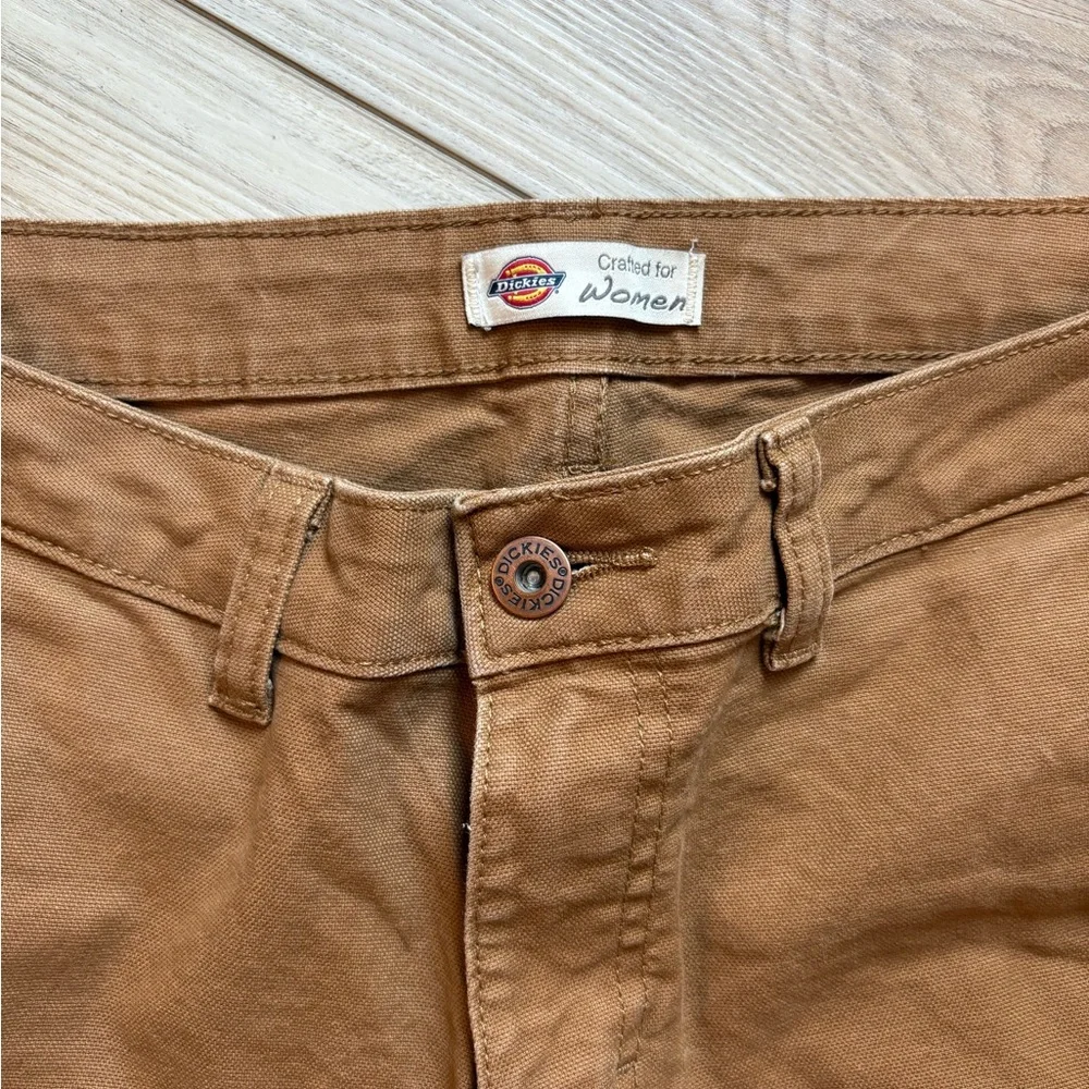 Dickies Women's FLEX Slim Fit Duck Carpenter Pants size 4 - Picture 4 of 5